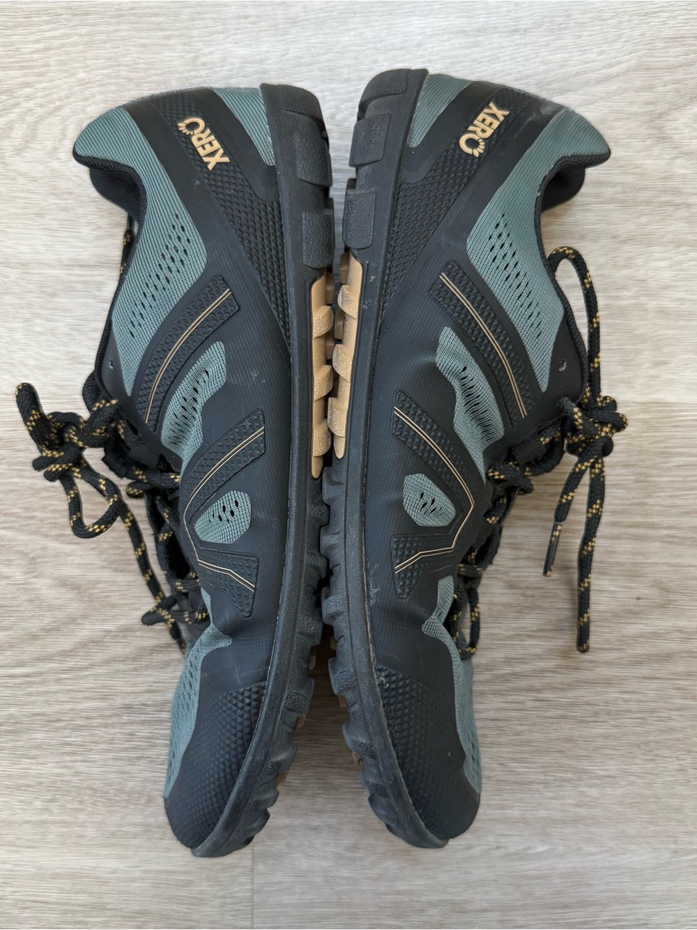 Xero Men's Mesa Trail II Barefoot Minimalist Trail Running Shoe Forest Green 8.5